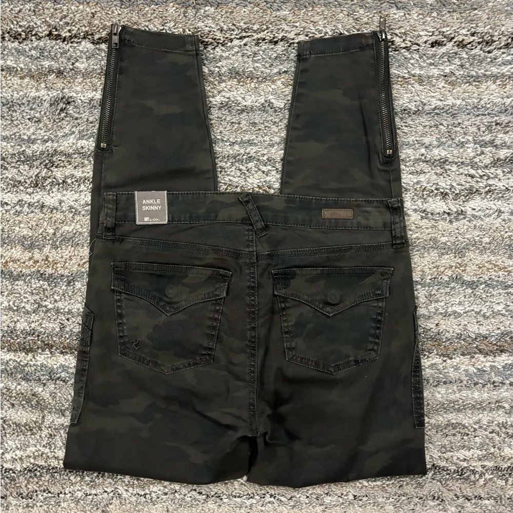 KUT From The Kloth Camo Ankle Skinny Jeans Sz 2 NWT | KUT Camouflage Jeans NEW-